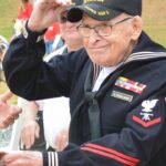 Al Larson, WWII Vet Flag